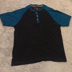 Black&Blue button up casual shirt
